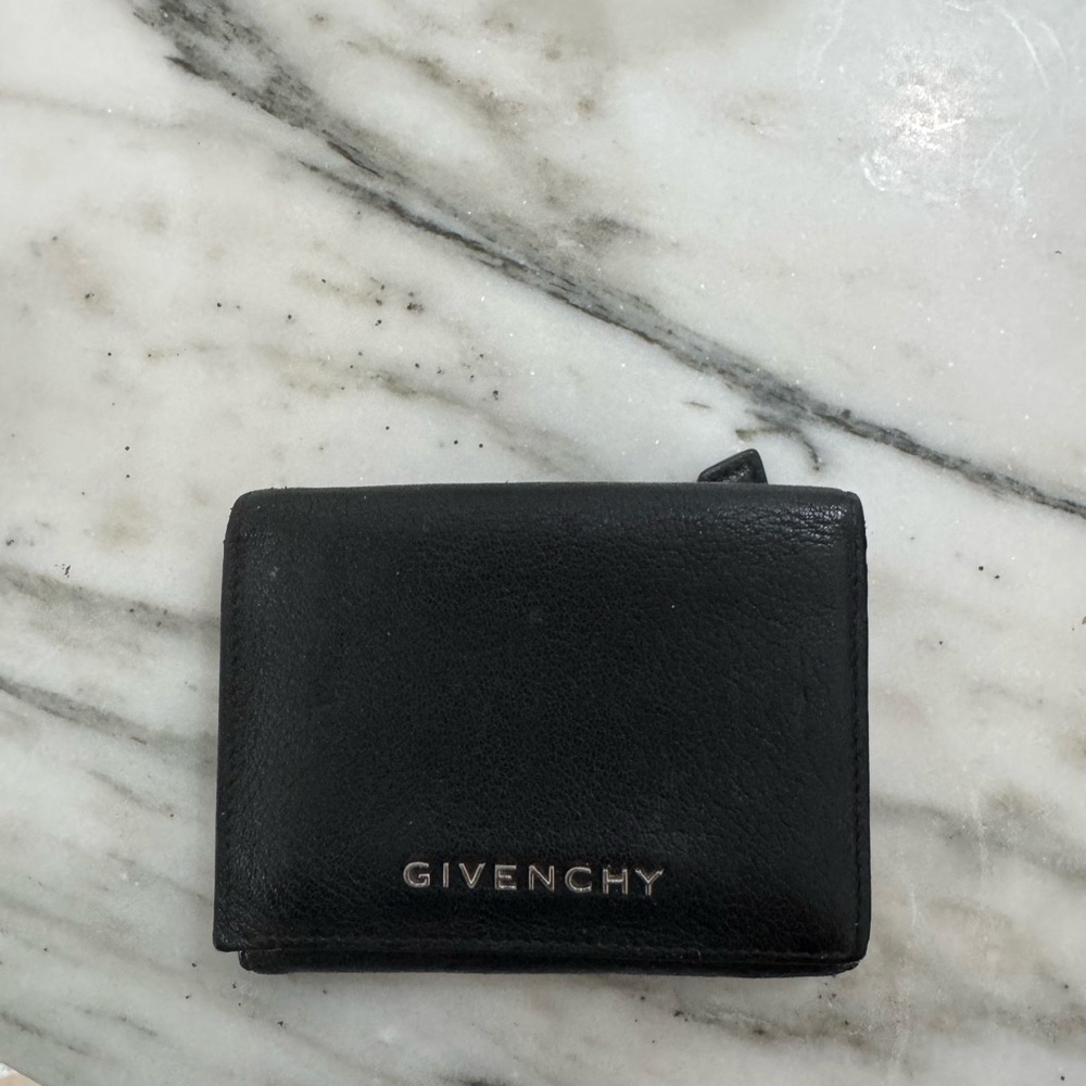 Givenchy Black Leather Wallet